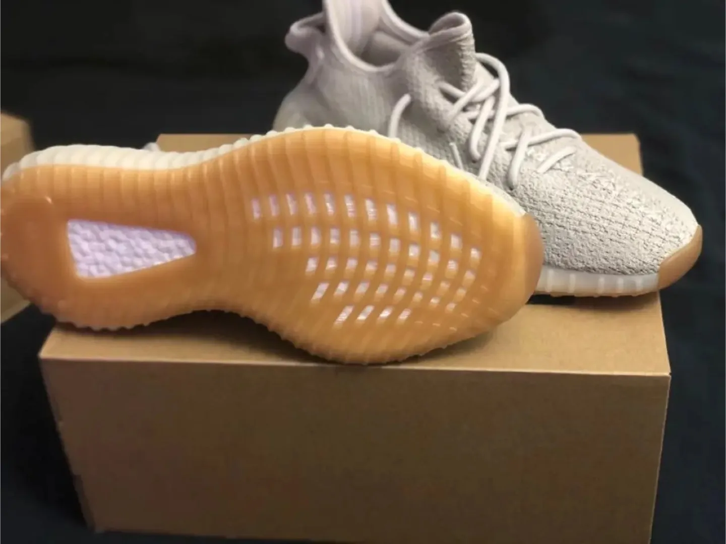 Brand New Adidas Yeezy Boost 350 V2 'Sesame' - Men's US 9.5 image indicator(3)