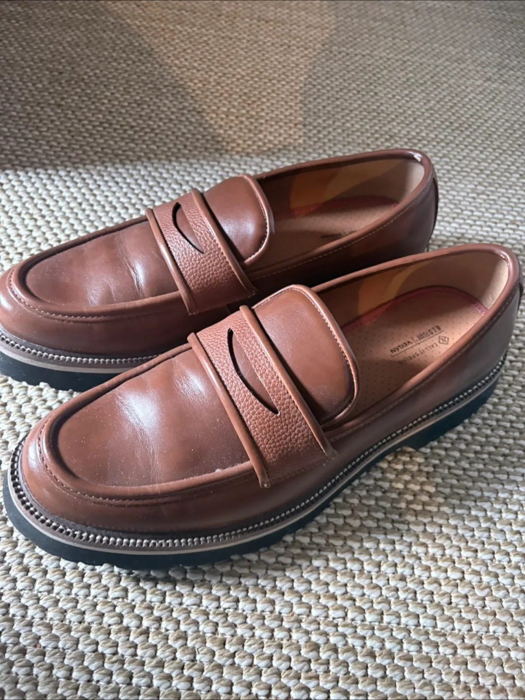 Call It Spring Brown Loafers - Size 10 thumbnail