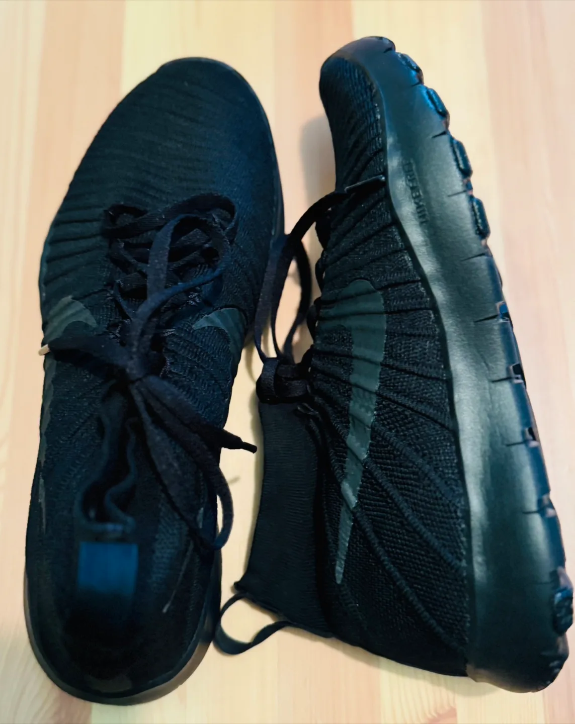 NEW Nike Training Lift Run Jump Cut Black Running Shoes Size 8.5 image indicator(4)