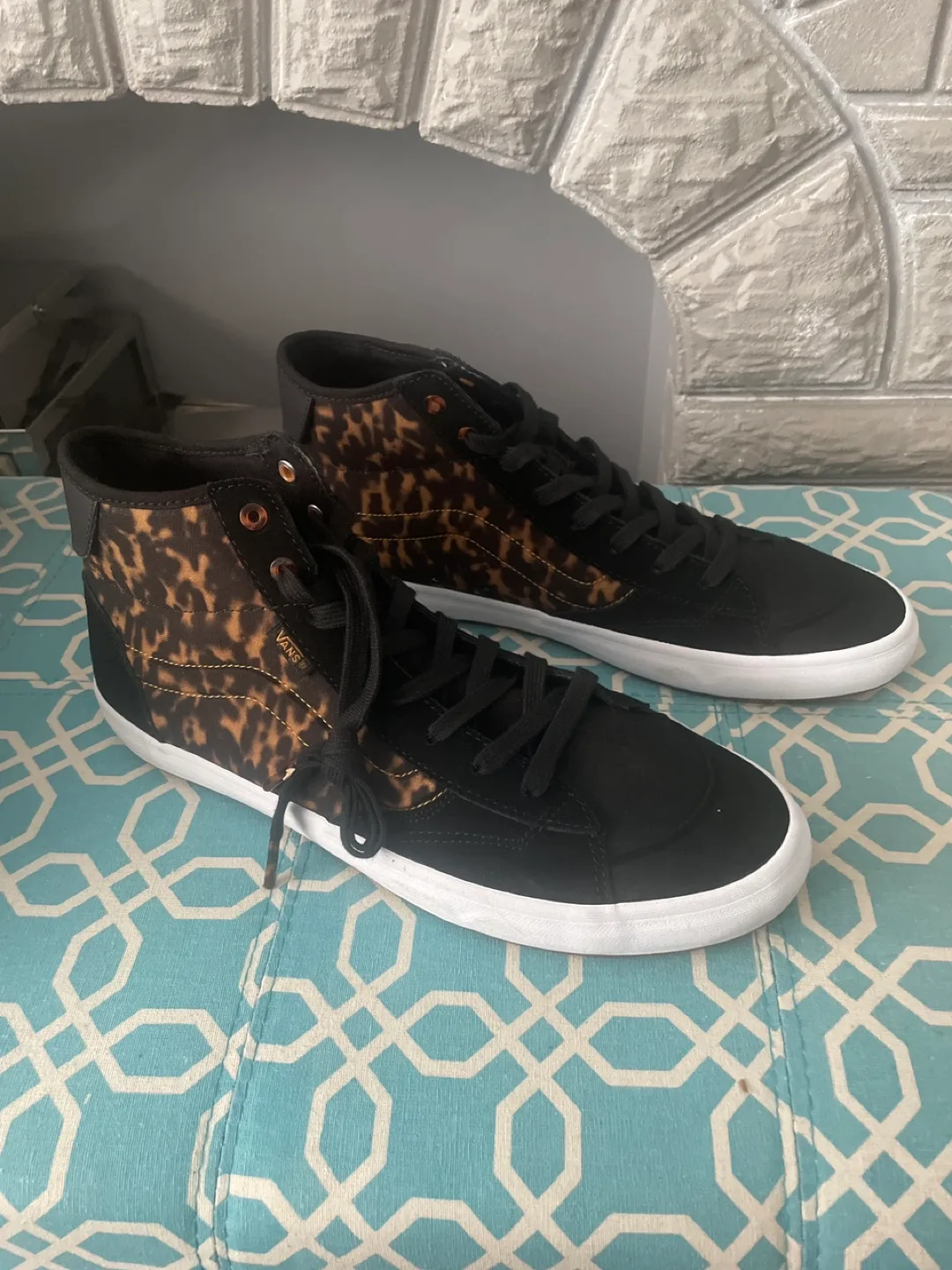 Vans The Lizzie Tortoise Dark Brown/Black US 12 Men's thumbnail