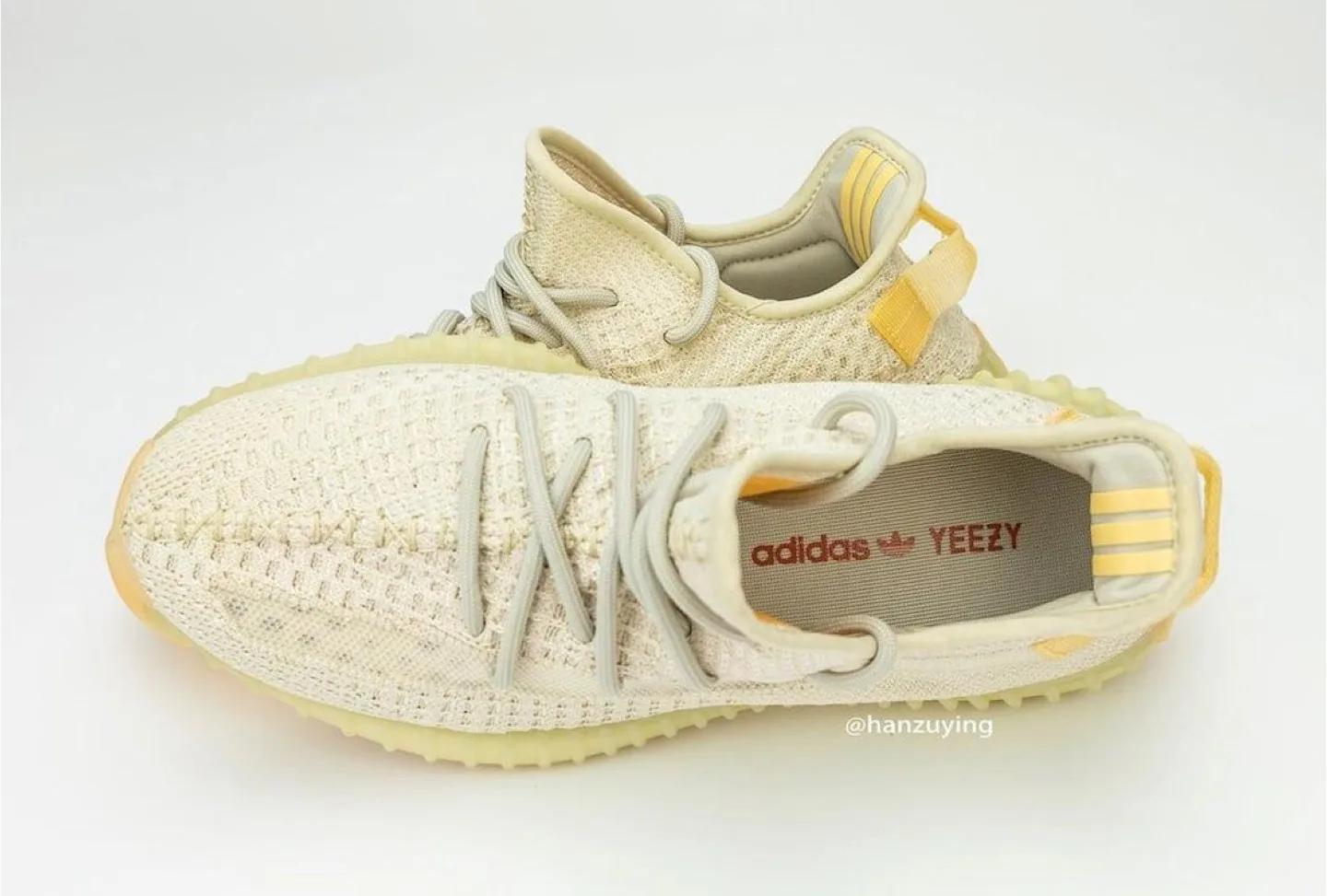 Brand New Adidas Yeezy Boost 350 V2 'Sesame' - Men's US 9.5 image indicator(7)