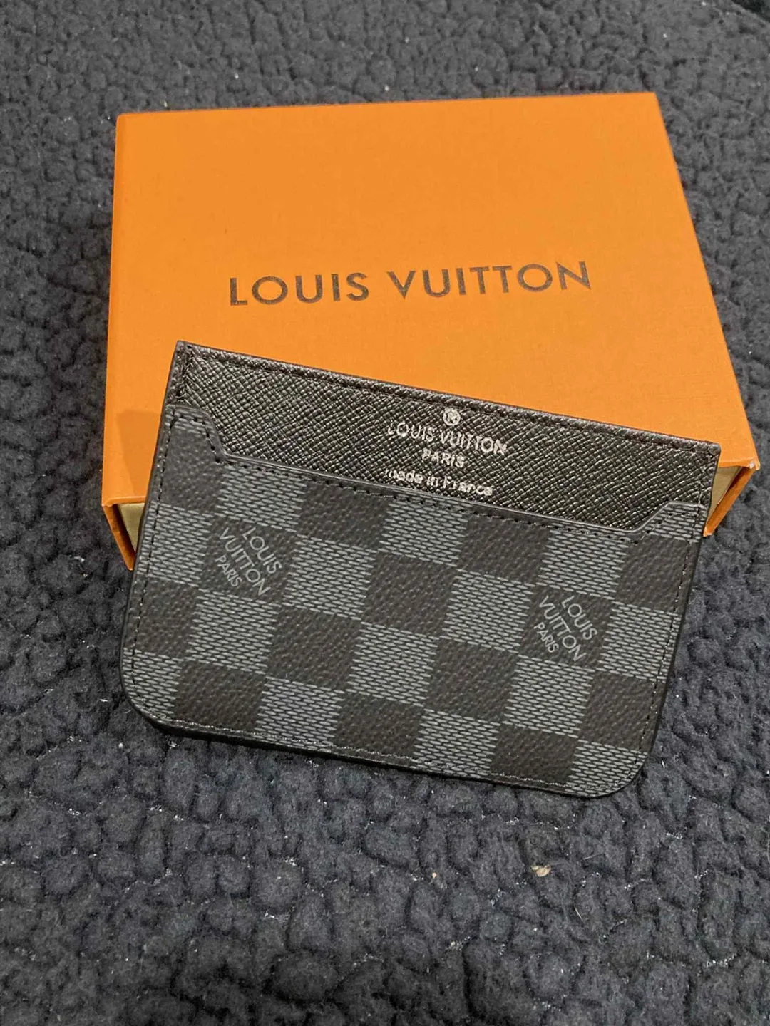 Inspired Louis Vuitton Card Holder with Box thumbnail