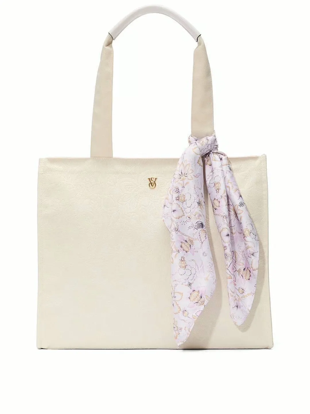 Floral-Embossed Tote Bag , Victoria Secret thumbnail