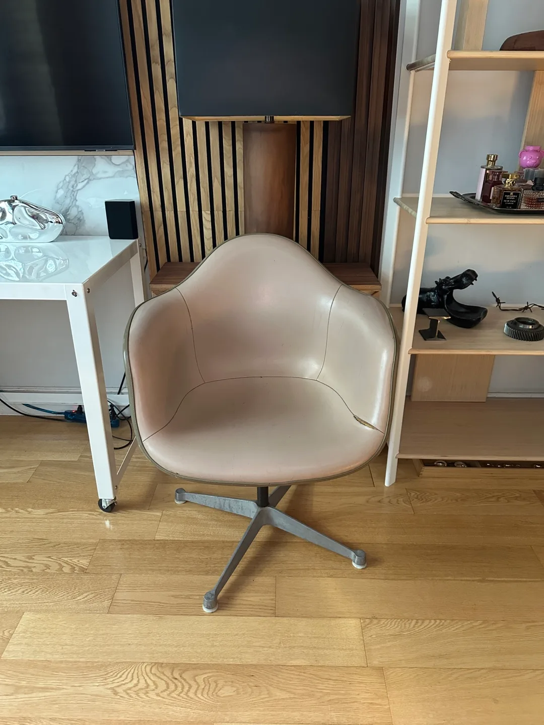 AUTHENTIC EAMES MCM HERMAN MILLER SHELL ARMCHAIR VINTAGE thumbnail