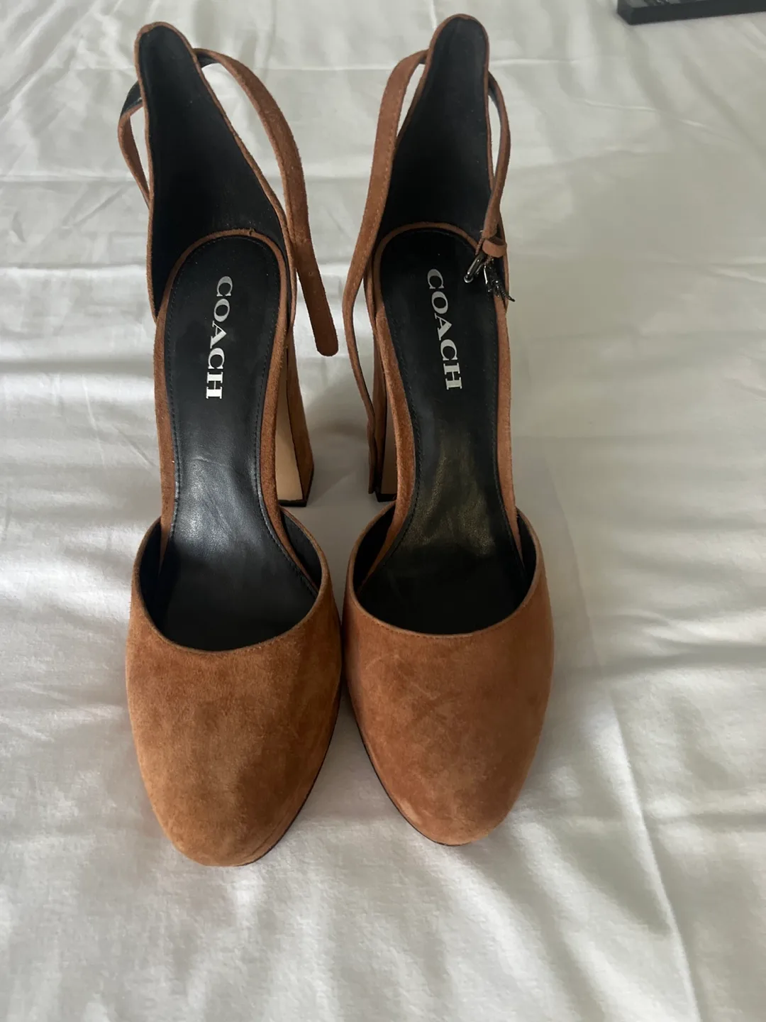 Coach Suede Heels, Size 7 thumbnail
