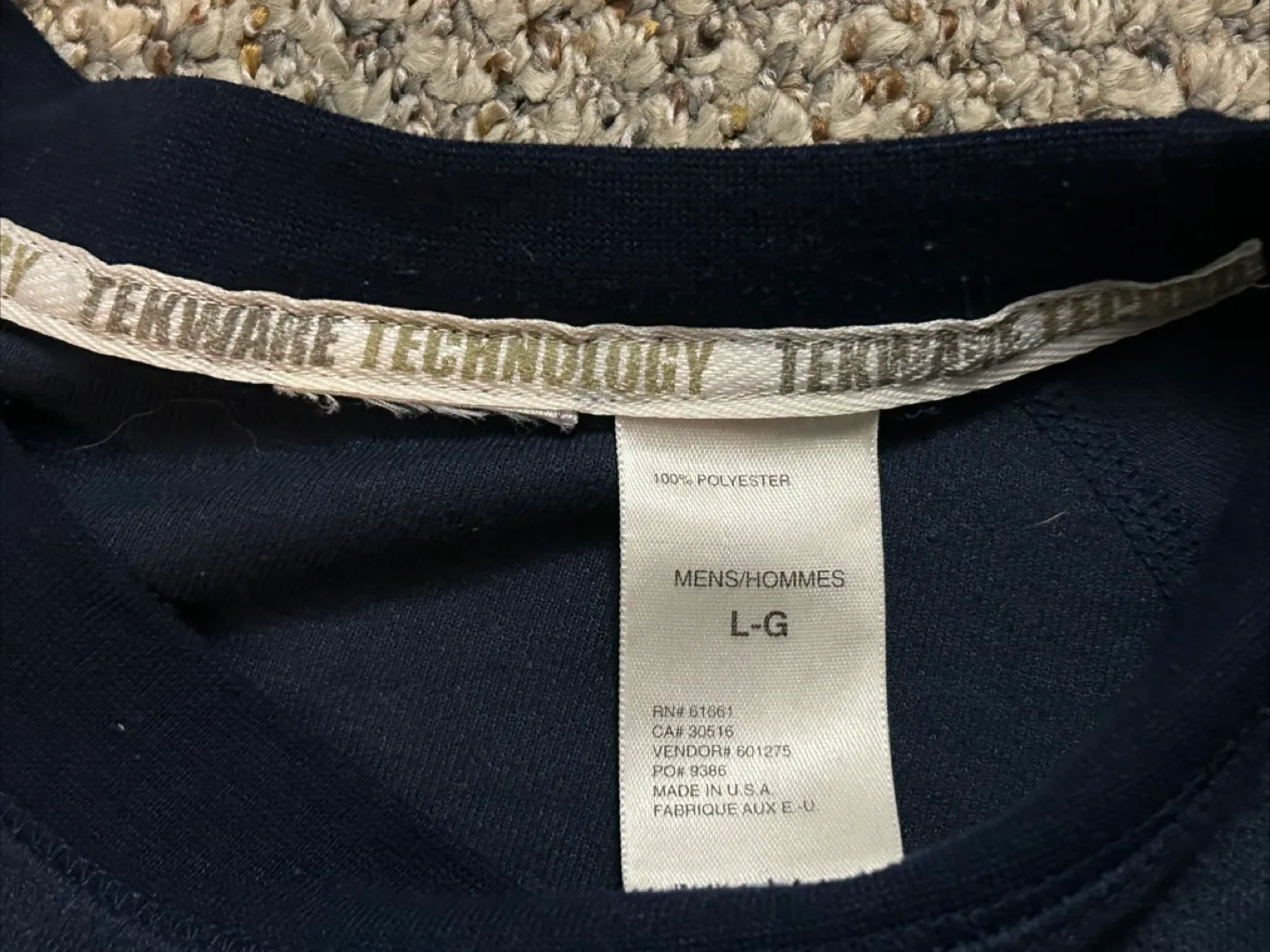 The North Face Navy Blue T-Shirt - Men’s L image indicator(4)