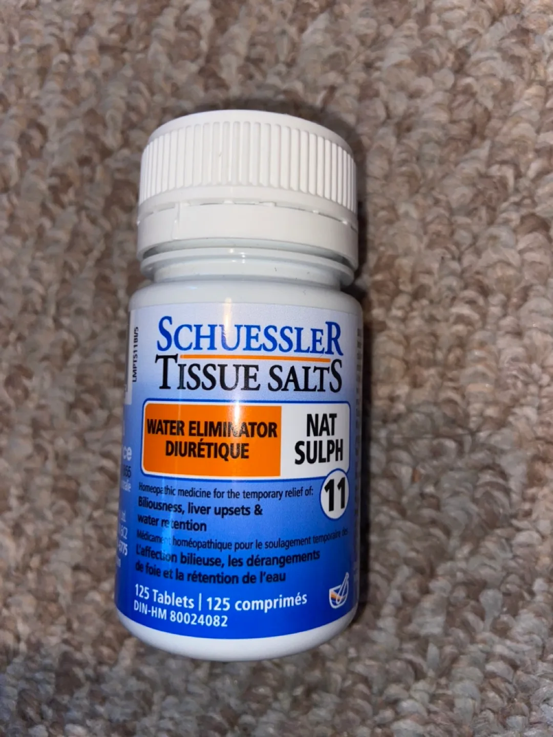 Schuessler Tissue Salts - Nat Sulph #11 thumbnail