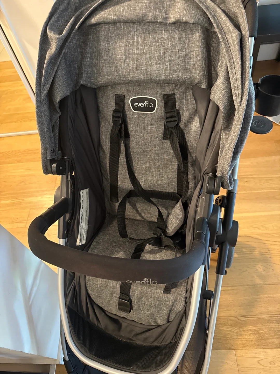 Evenflo Pivot Xplore Stroller Wagon - Grey thumbnail