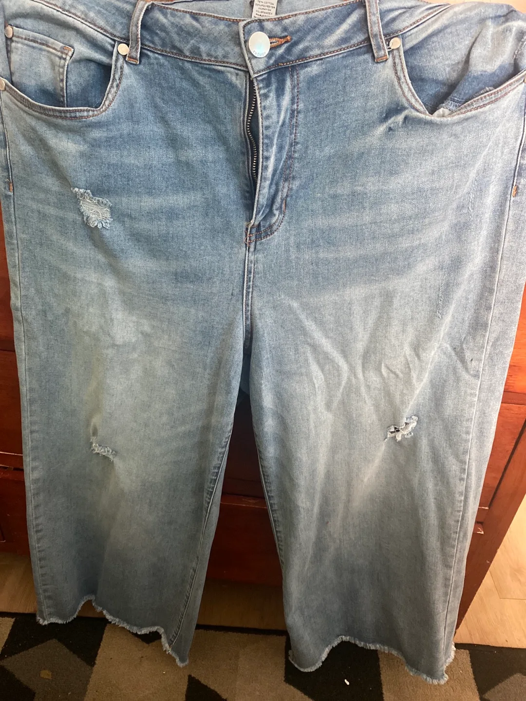 Refuge Distressed Jeans - Size 18 thumbnail