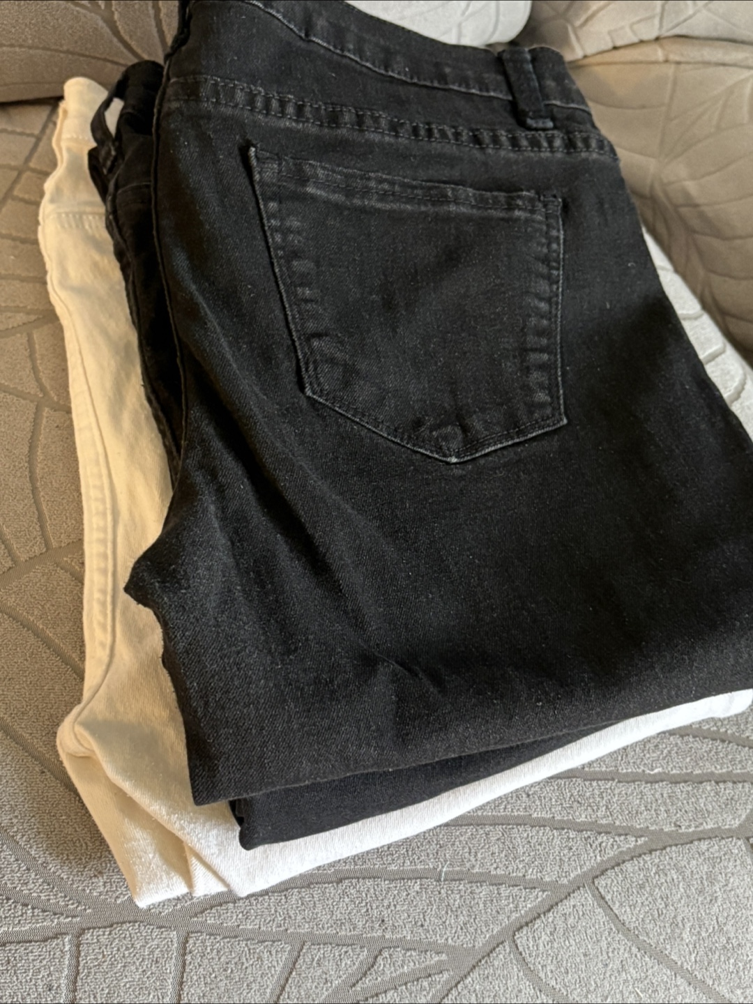 Black and White Jeans size 13