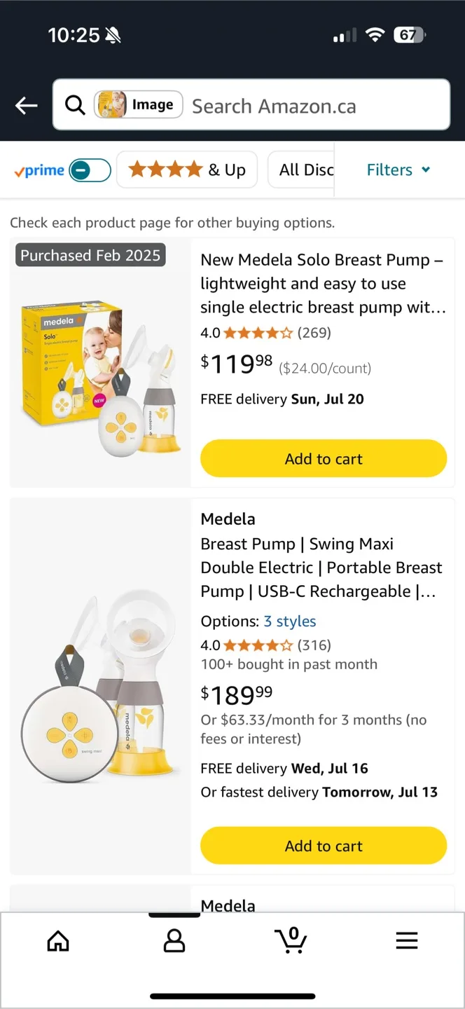 Medela Solo Single Electric Breast Pump thumbnail