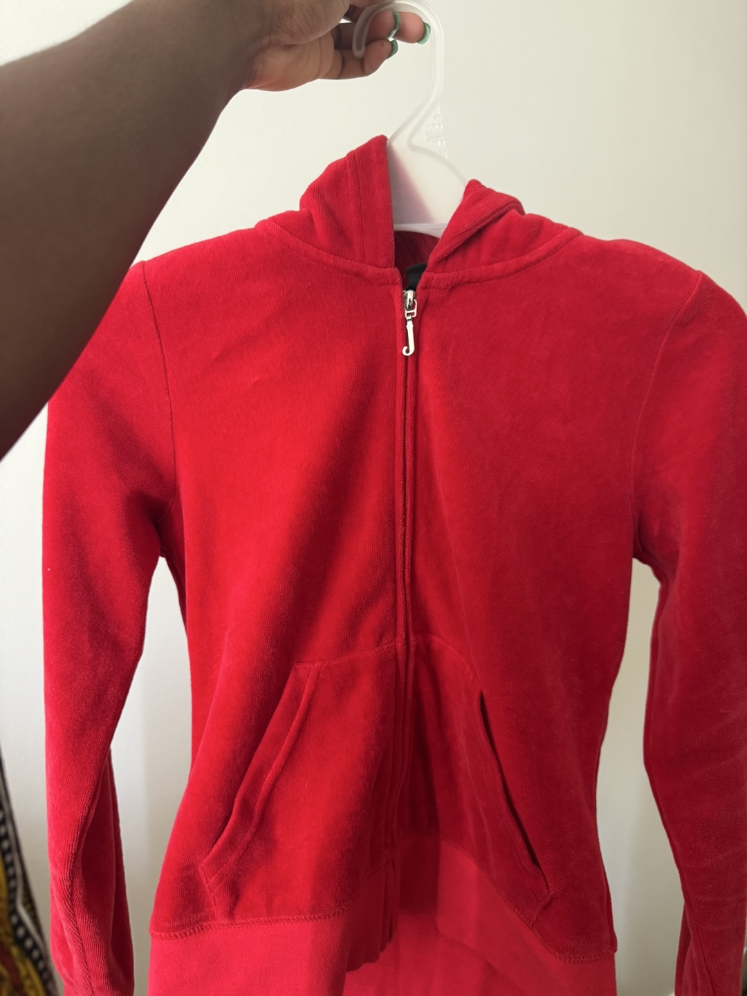 Juicy Couture Red Velour Tracksuit