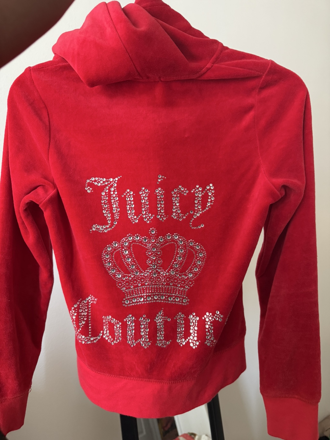 Juicy Couture Red Velour Tracksuit - photo 2