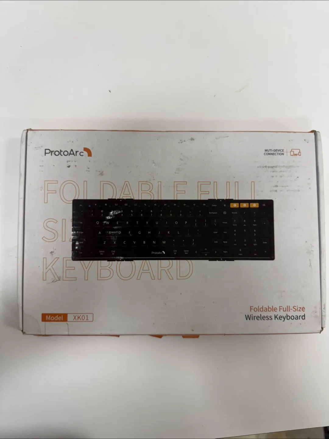 ProtoArc Foldable Full-Size Wireless Keyboard XK01 thumbnail