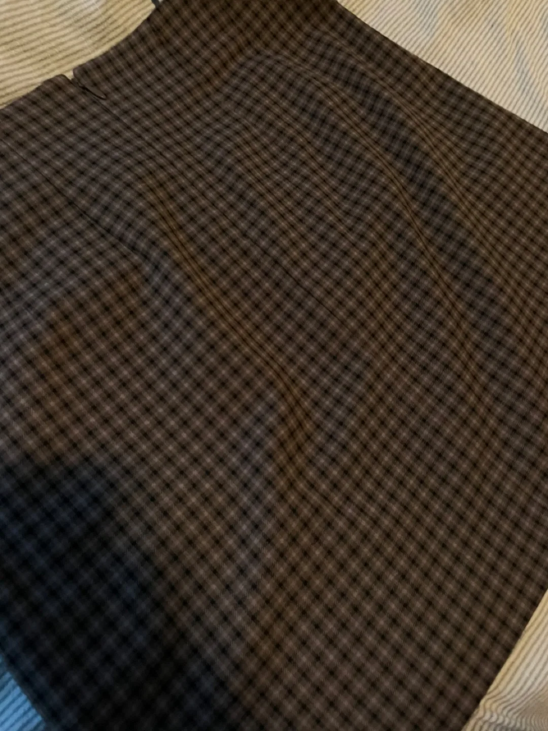 Oak + Fort Plaid Mini Skirt - Size 6 image indicator(5)