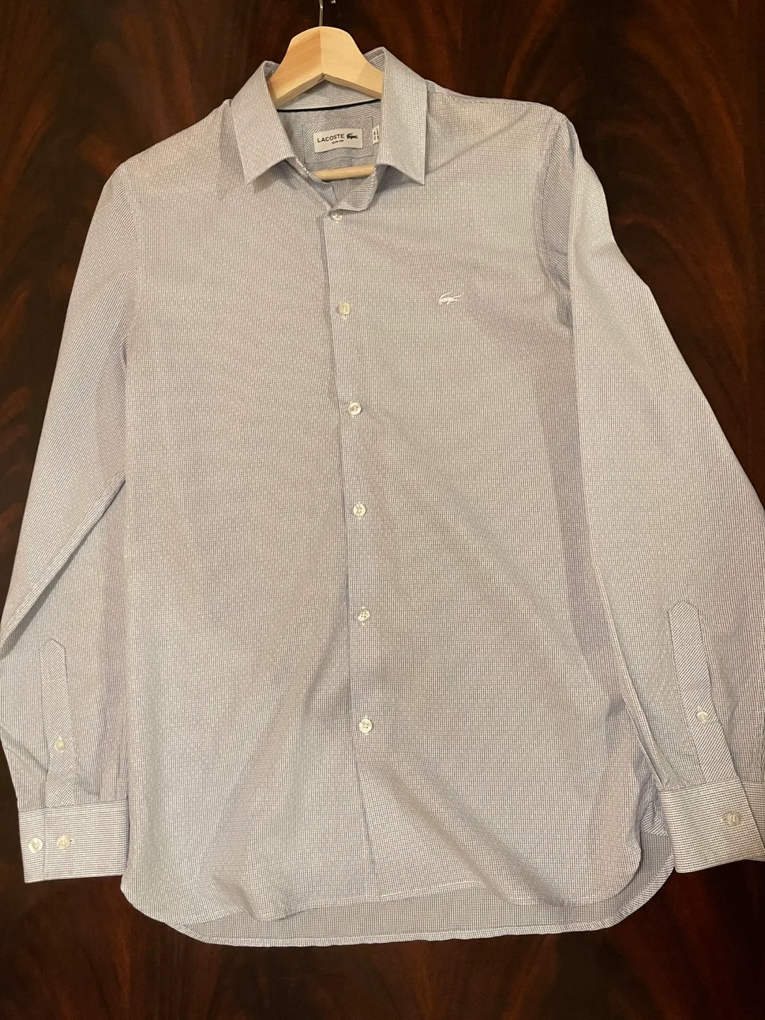 Lacoste Slim Fit Dress Shirt - US 15 1/2 thumbnail