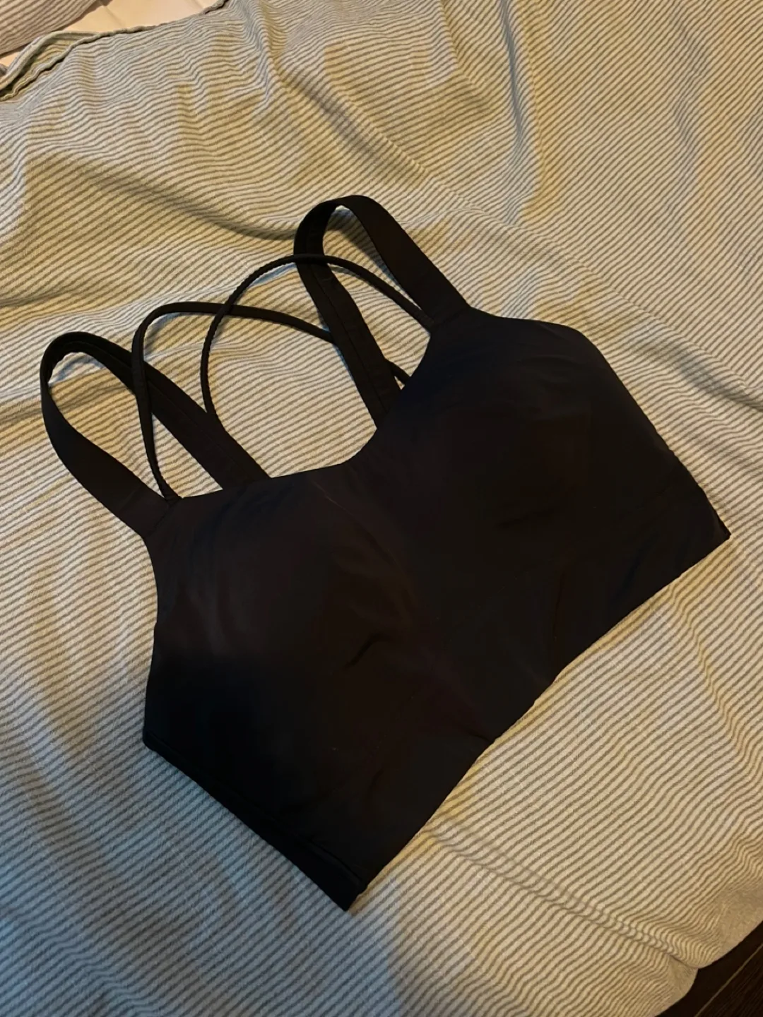 Lululemon Black Sports Bra image indicator(2)