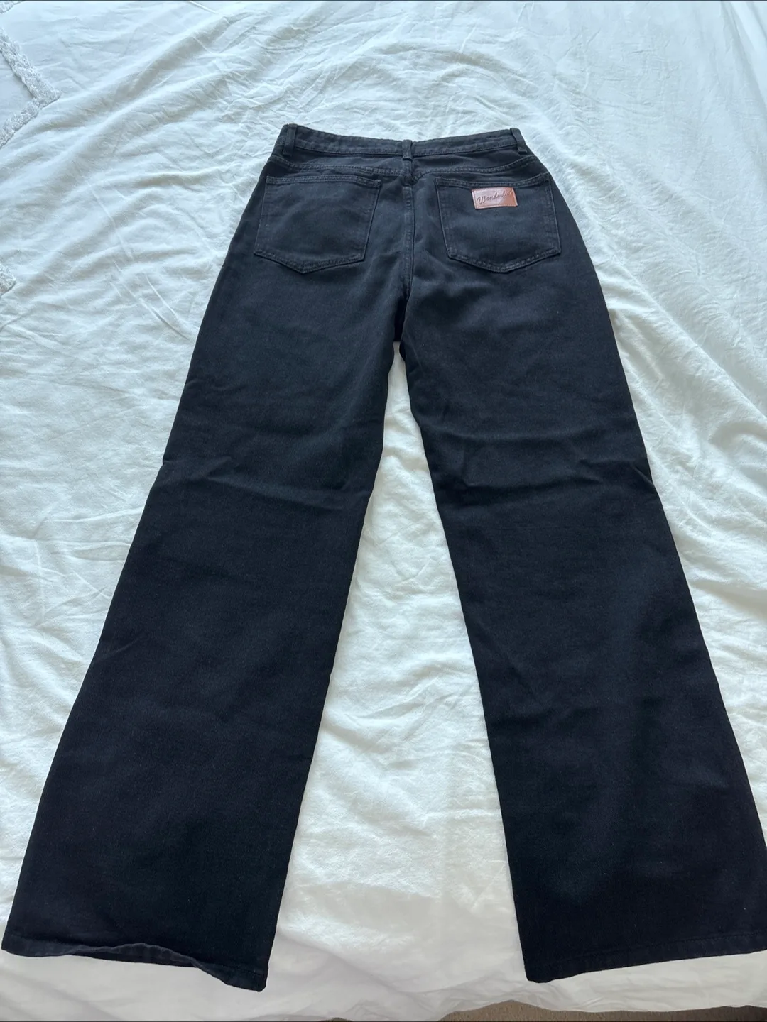 Wrangler Black Wide Leg Jeans image indicator(2)