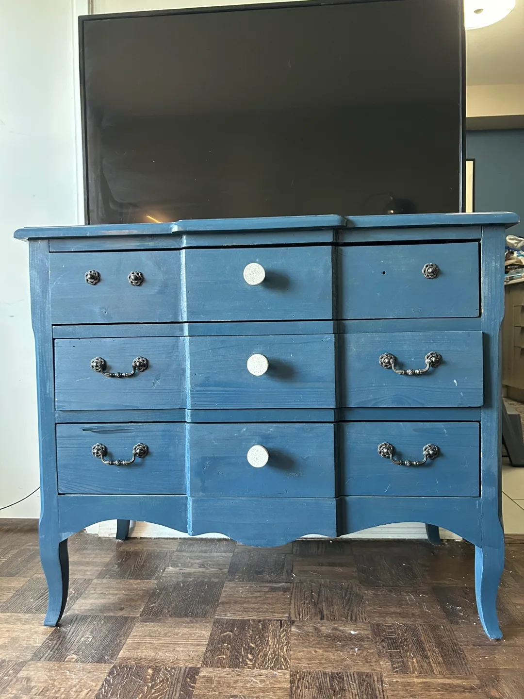 Vintage Wood Dresser thumbnail