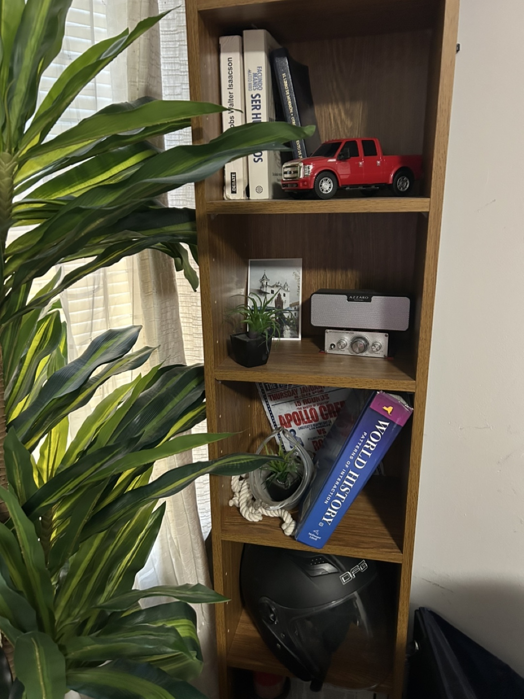 Tall Wooden Bookshelf - photo 3