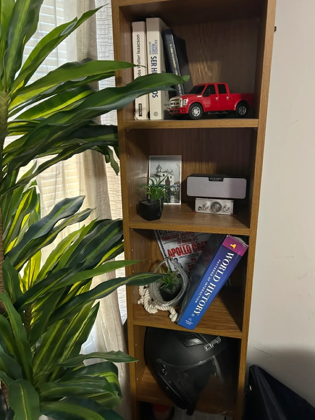 Tall Wooden Bookshelf image indicator(3)