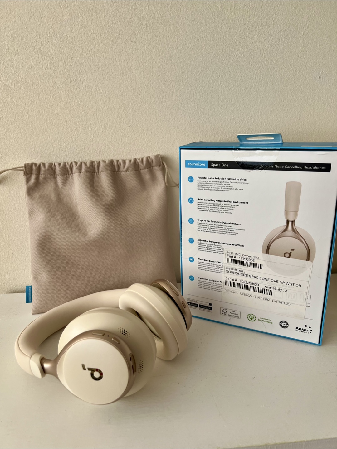 Soundcore by Anker, Space One, A N C  Headphones - photo 2