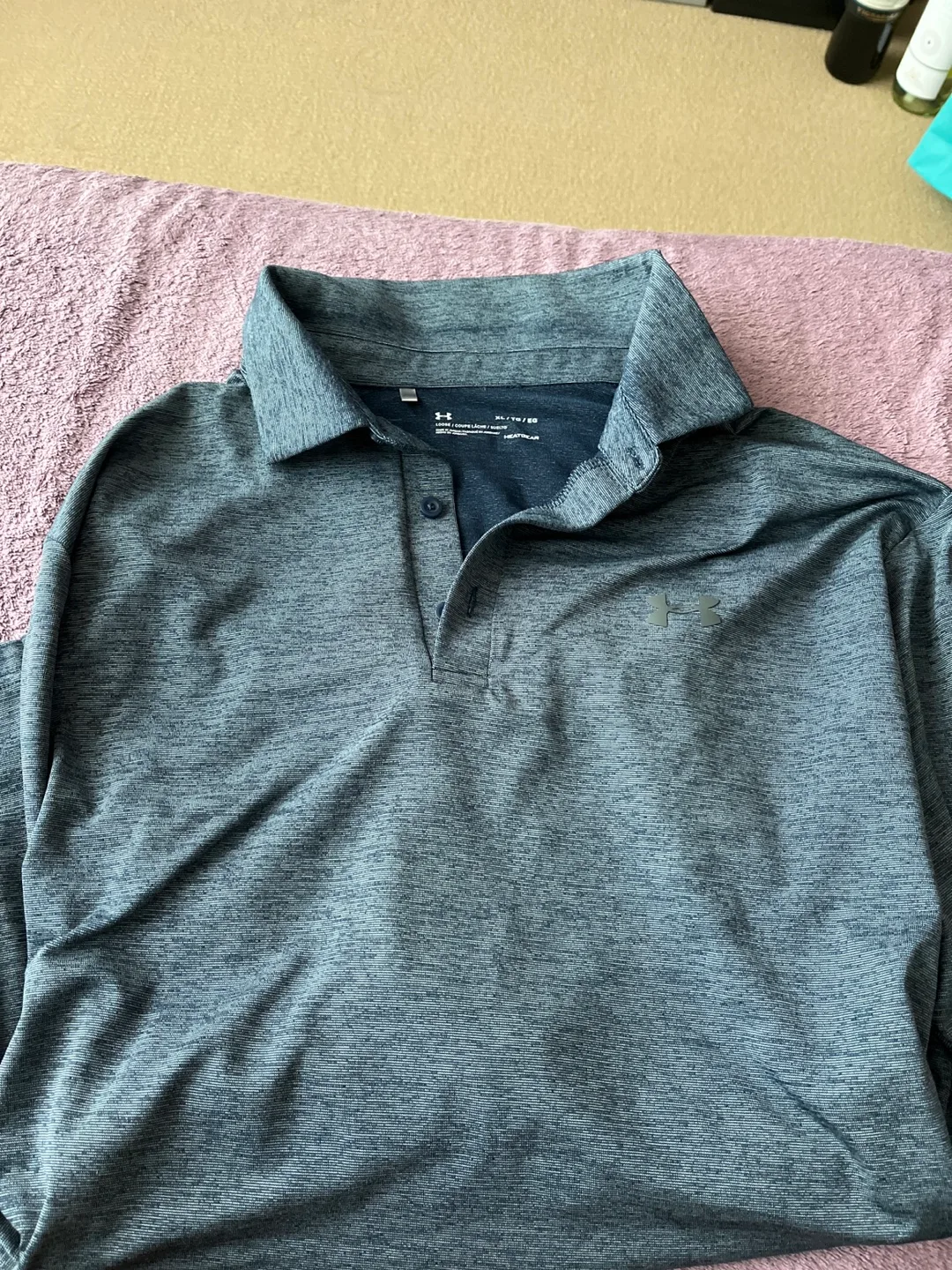 Under Armour HeatGear Polo Shirt - XL 🇨🇦 thumbnail