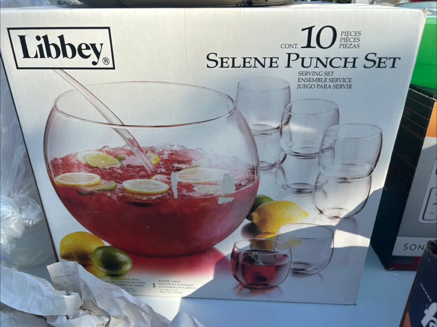 Libbey Selene Punch Set - 10 Pieces thumbnail