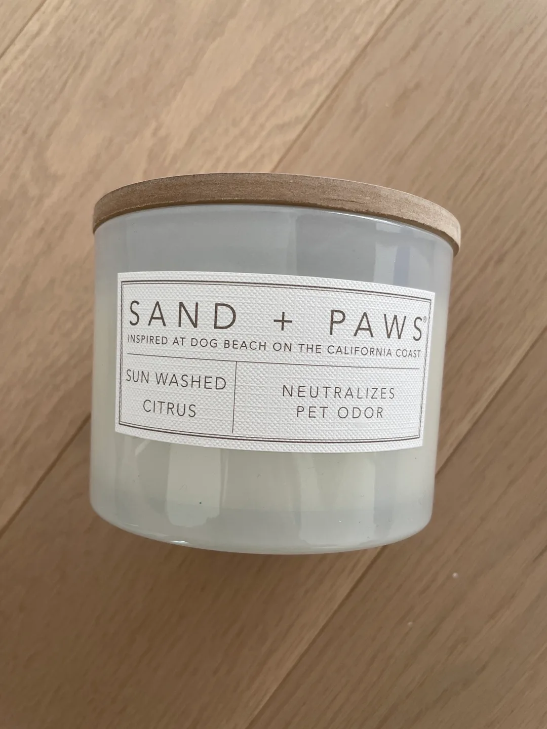 Sand + Paws Sun Washed Citrus Candle thumbnail