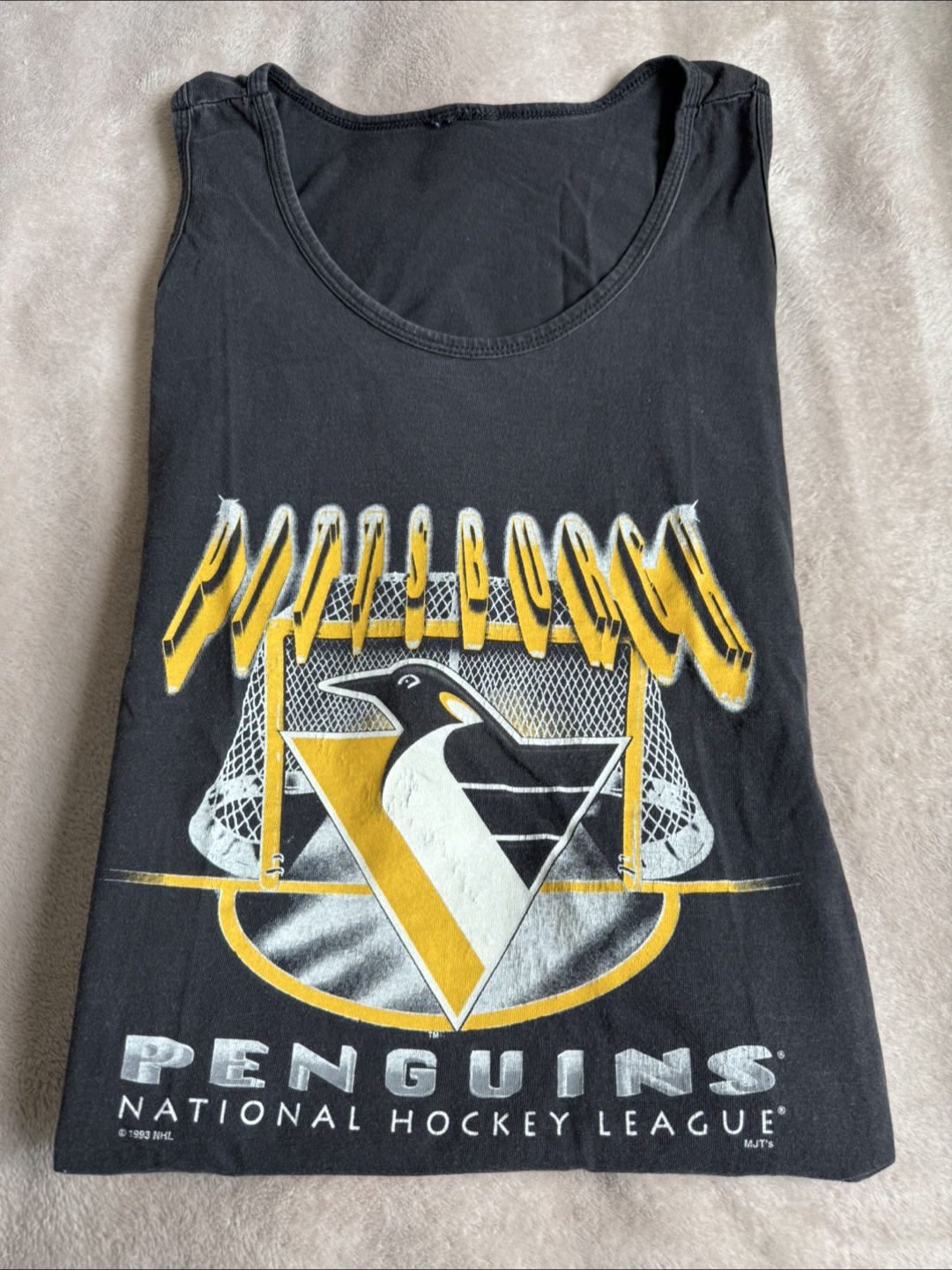 Vintage Pittsburgh Penguins Tank Top