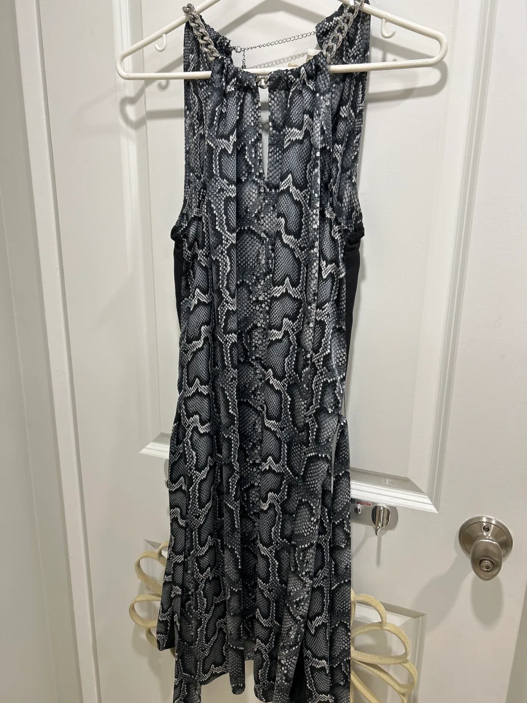 Michael Kors Snakeskin Print Dress - Size M thumbnail
