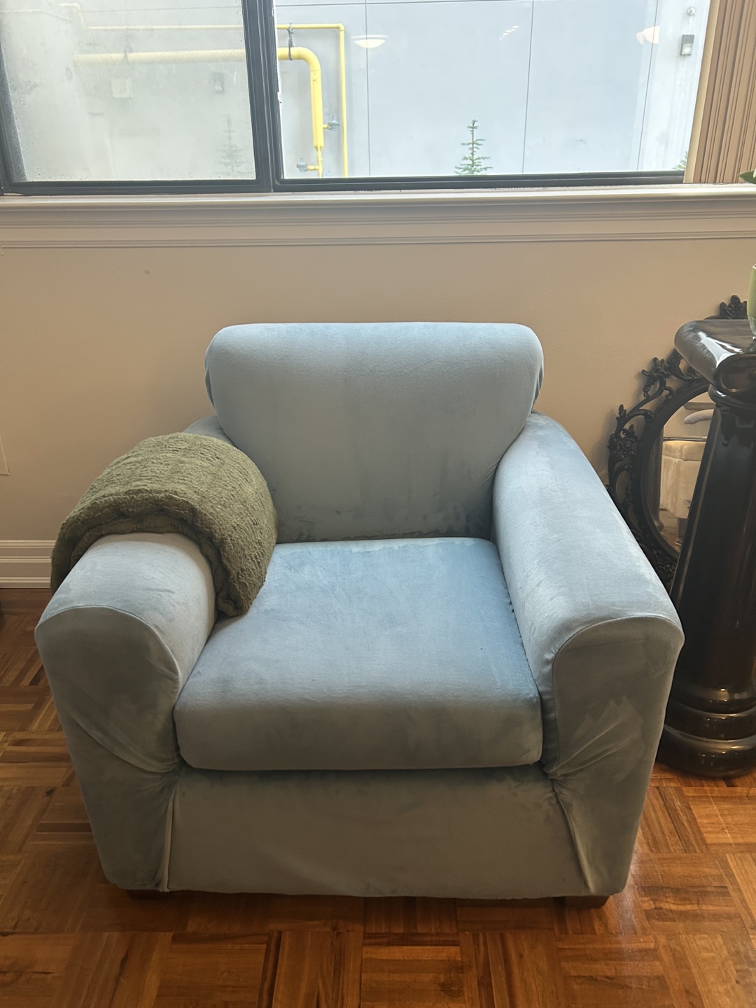 Blue Armchair