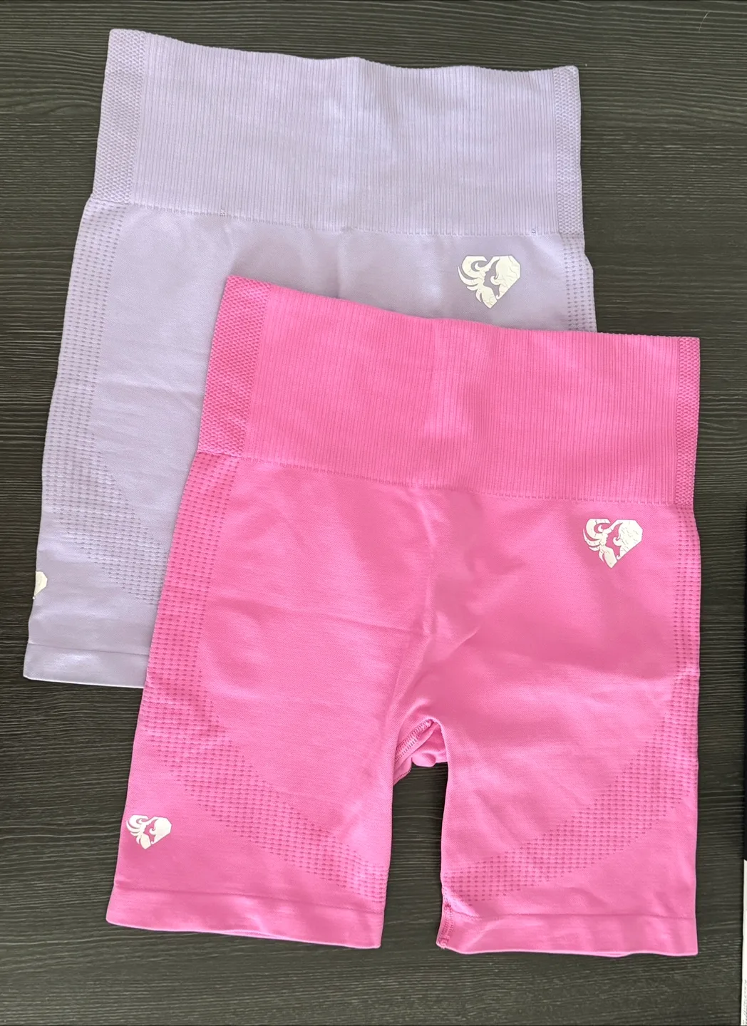 Women's Best Training Shorts - Pink & Lavender thumbnail