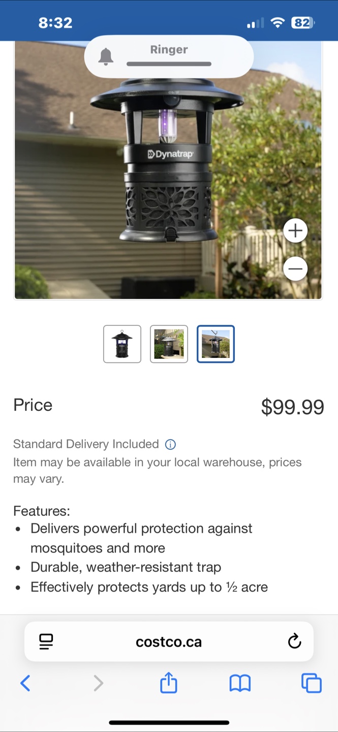Dynatrap 1/2 Acre LED Outdoor Insect Trap - photo 2