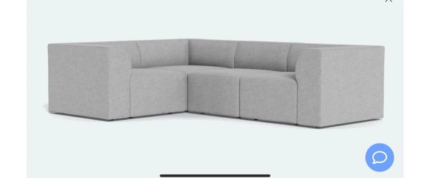 Light grey Cozey Atmosphere Modular sectional Sofa image indicator(8)