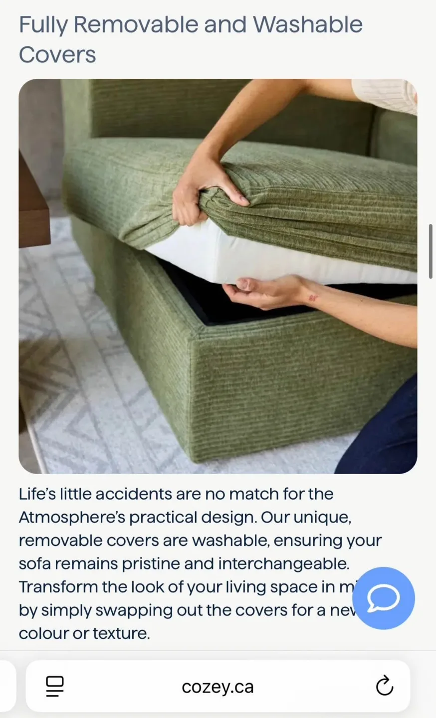 Light grey Cozey Atmosphere Modular sectional Sofa image indicator(10)