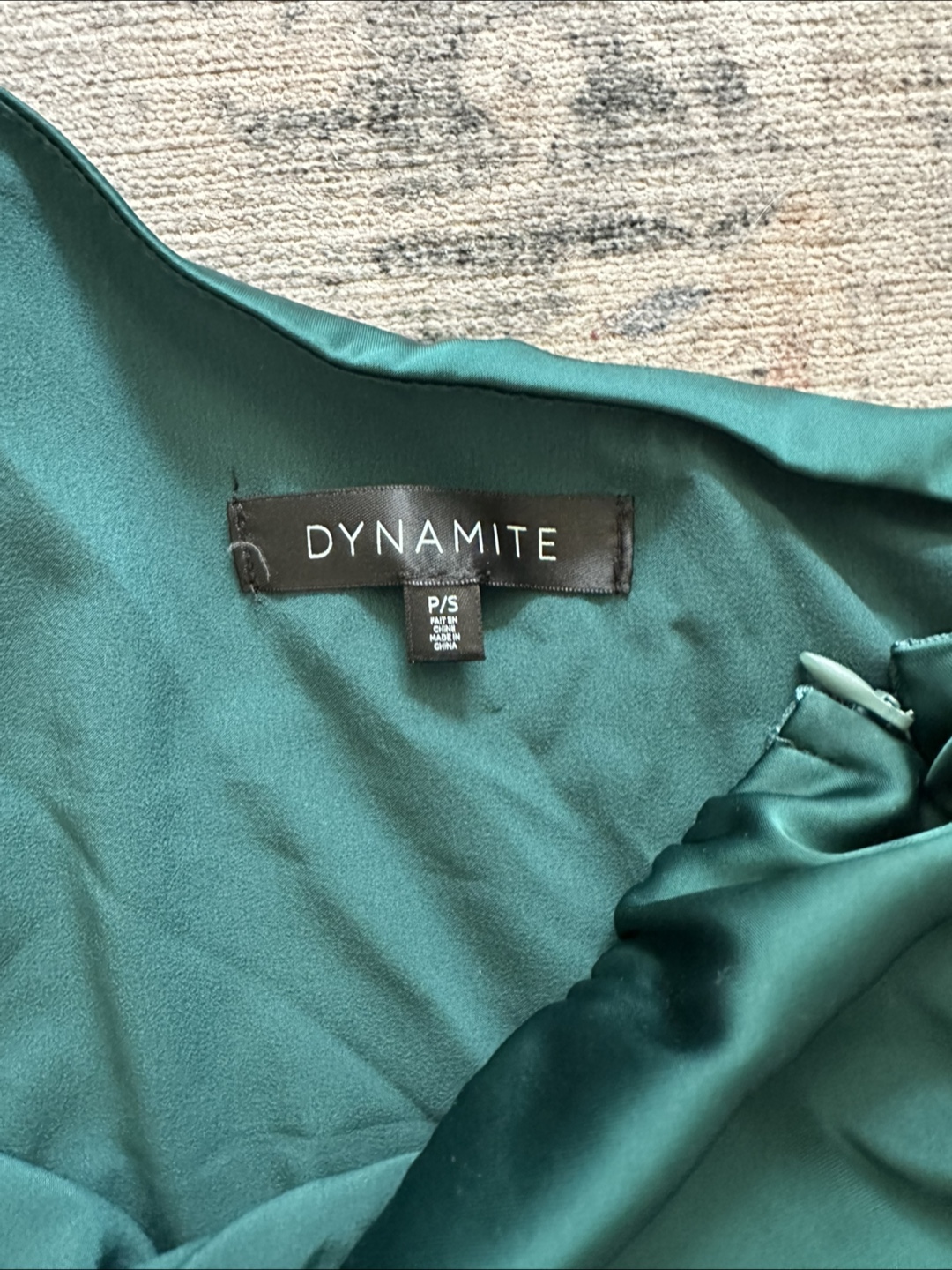 Dynamite Green Cutout Asymmetric Dress - photo 2