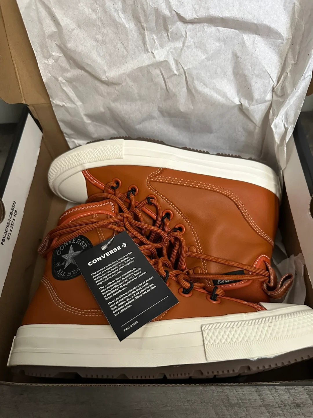 Converse CTAS All Terrain Hi - Amber Sepia thumbnail