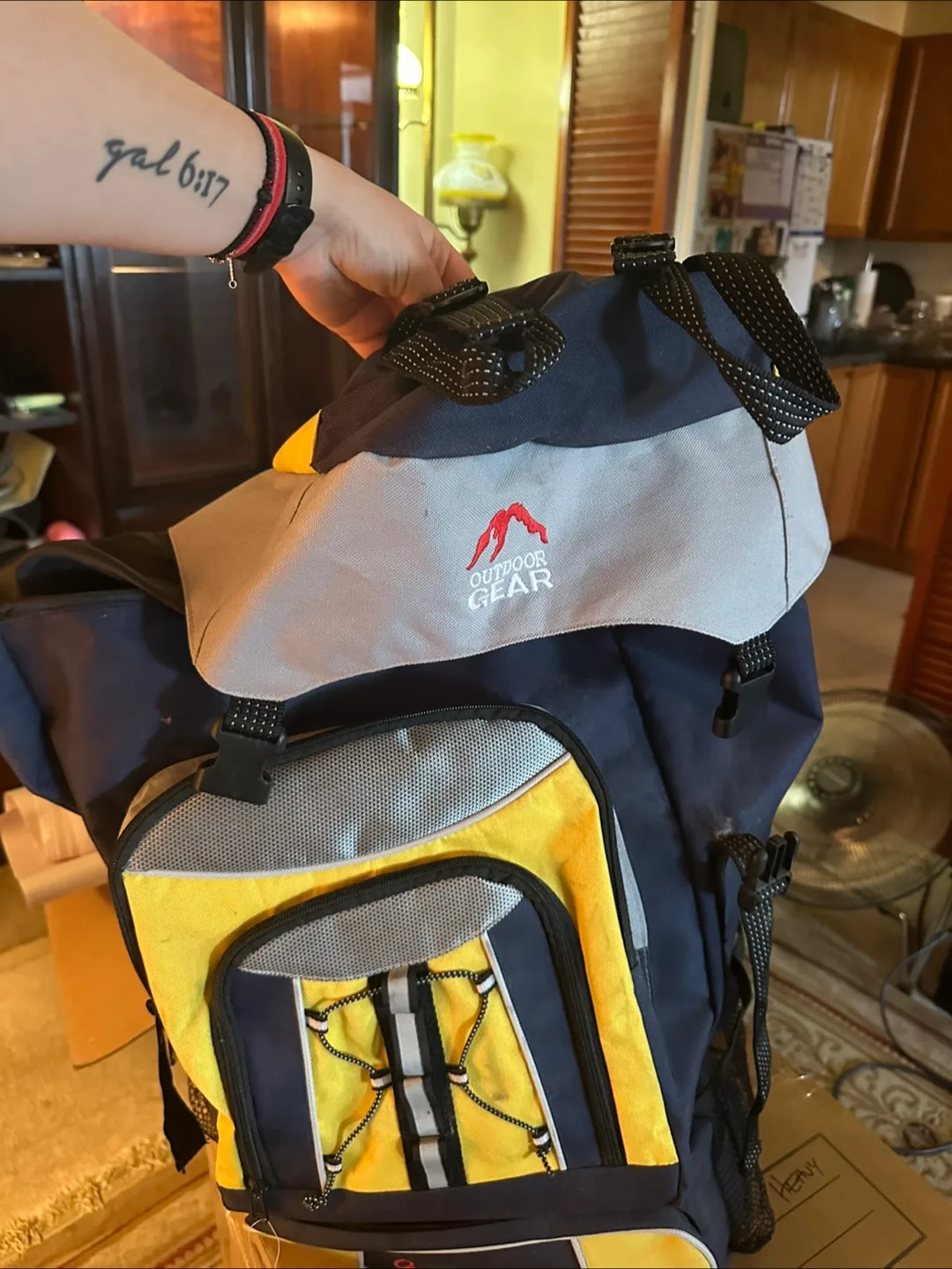 Outdoor Gear Backpack - Blue, Yellow image indicator(2)