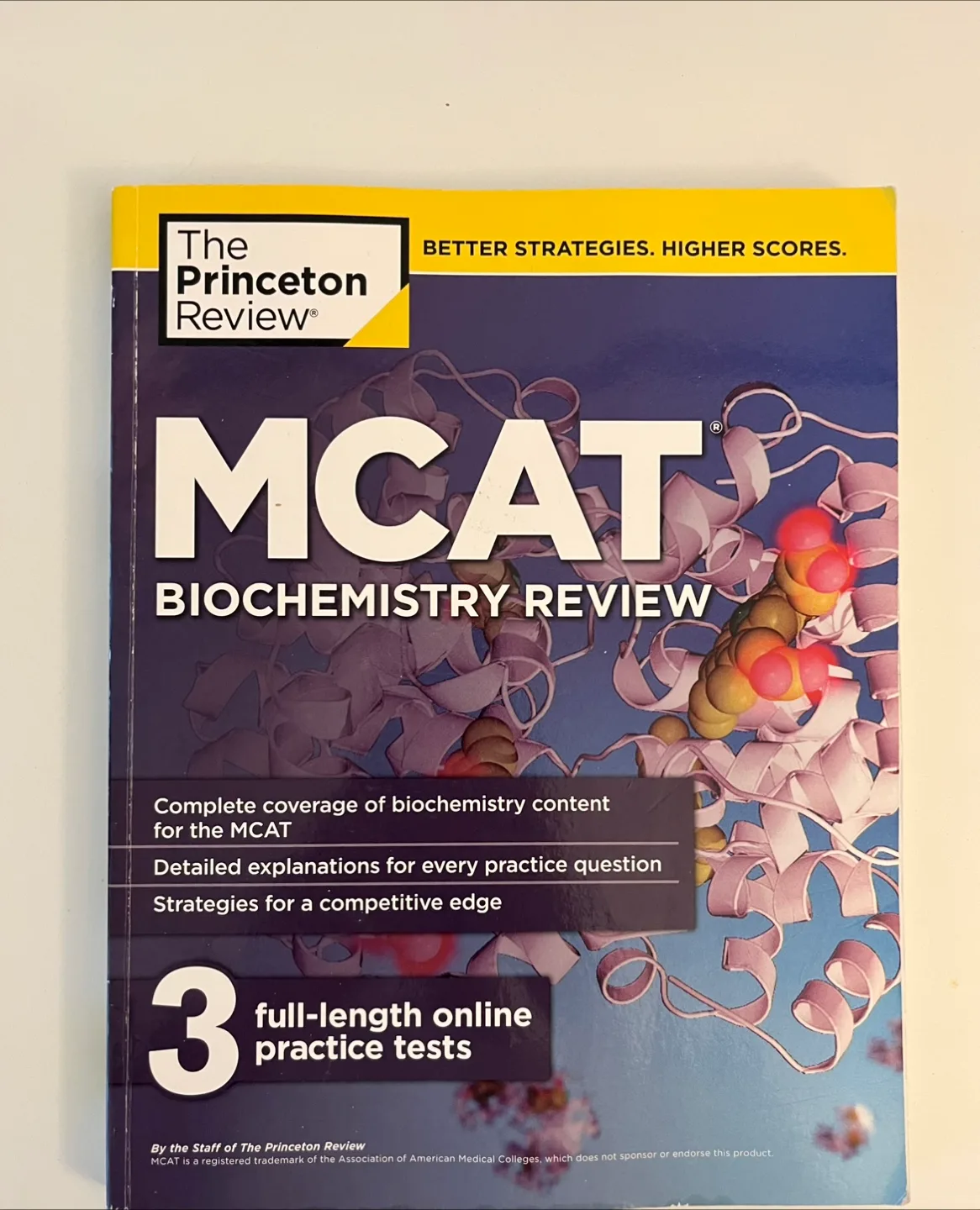 Princeton Review MCAT Biochemistry Review Book thumbnail