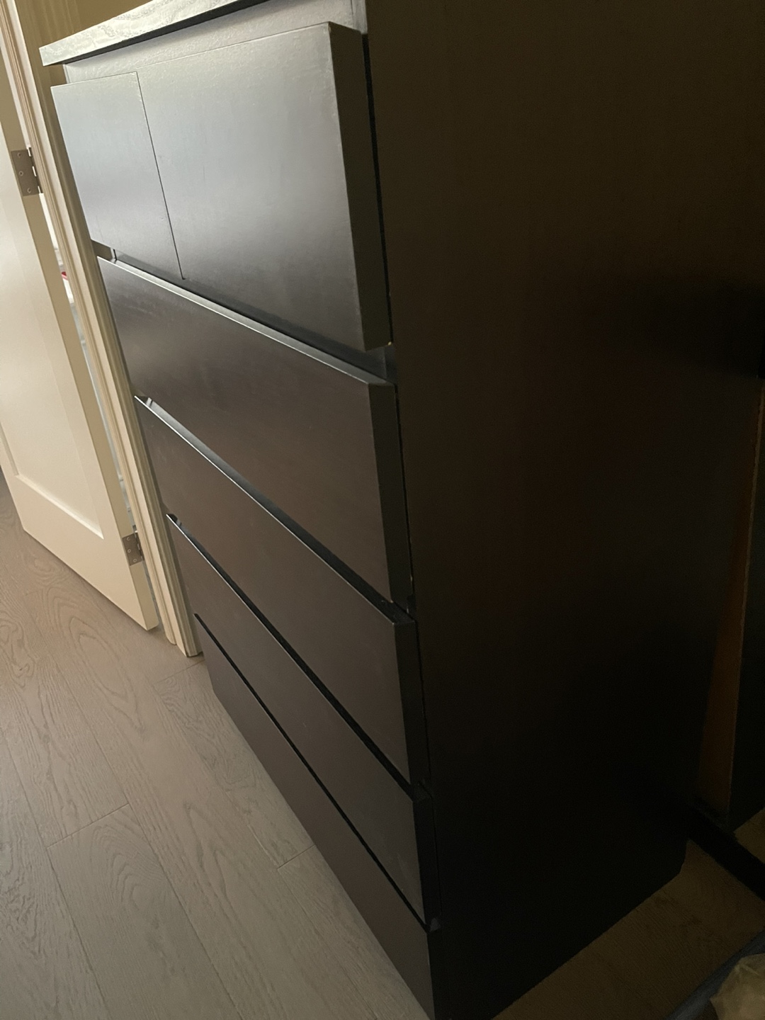 IKEA Hemnes black Chest of Drawers - photo 2
