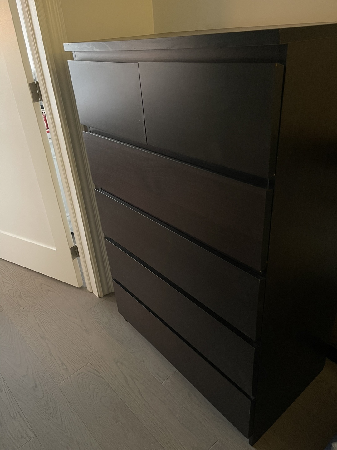 IKEA Hemnes black Chest of Drawers