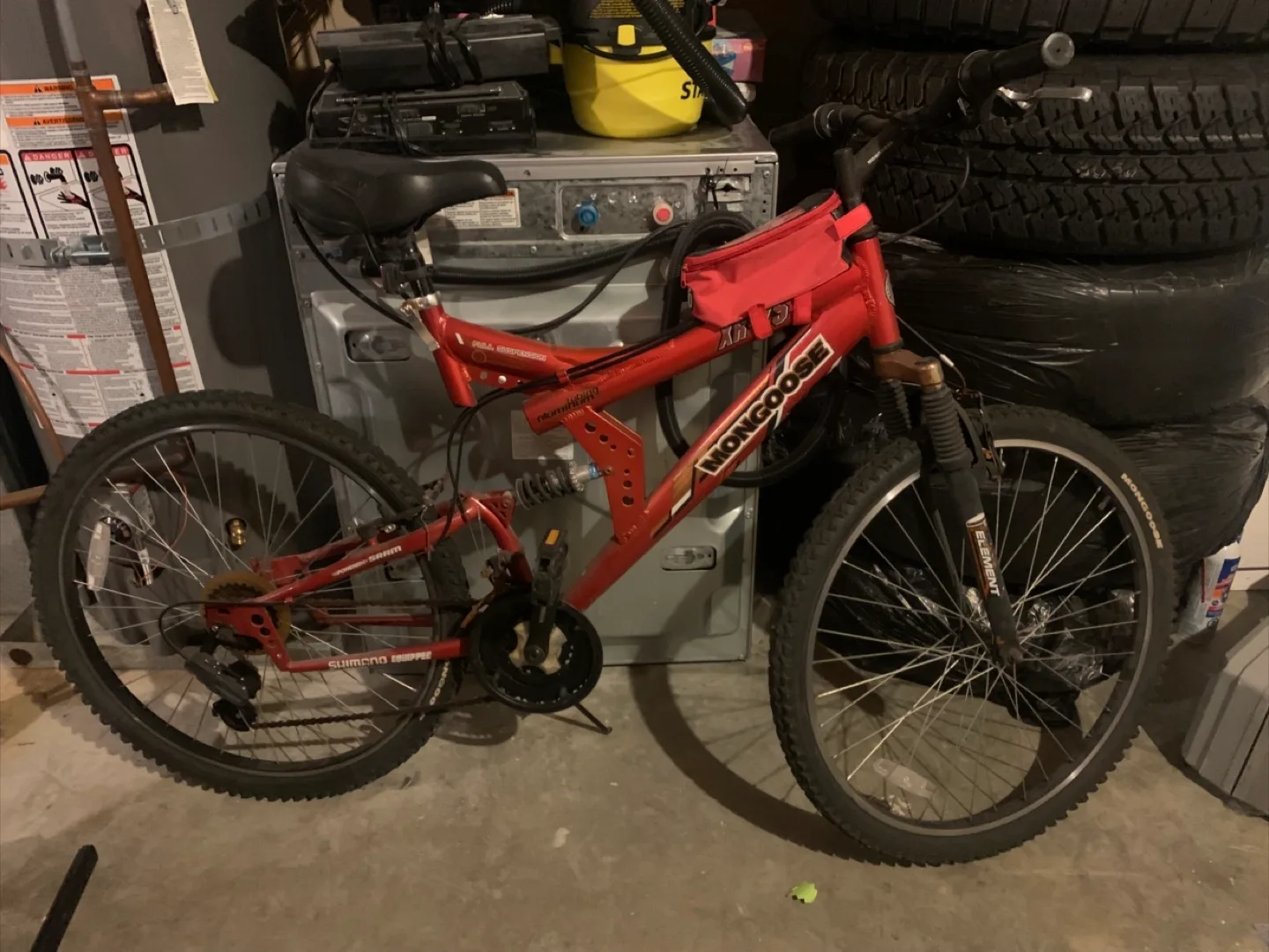Mongoose XR-200 Full Suspension Mountain Bike thumbnail