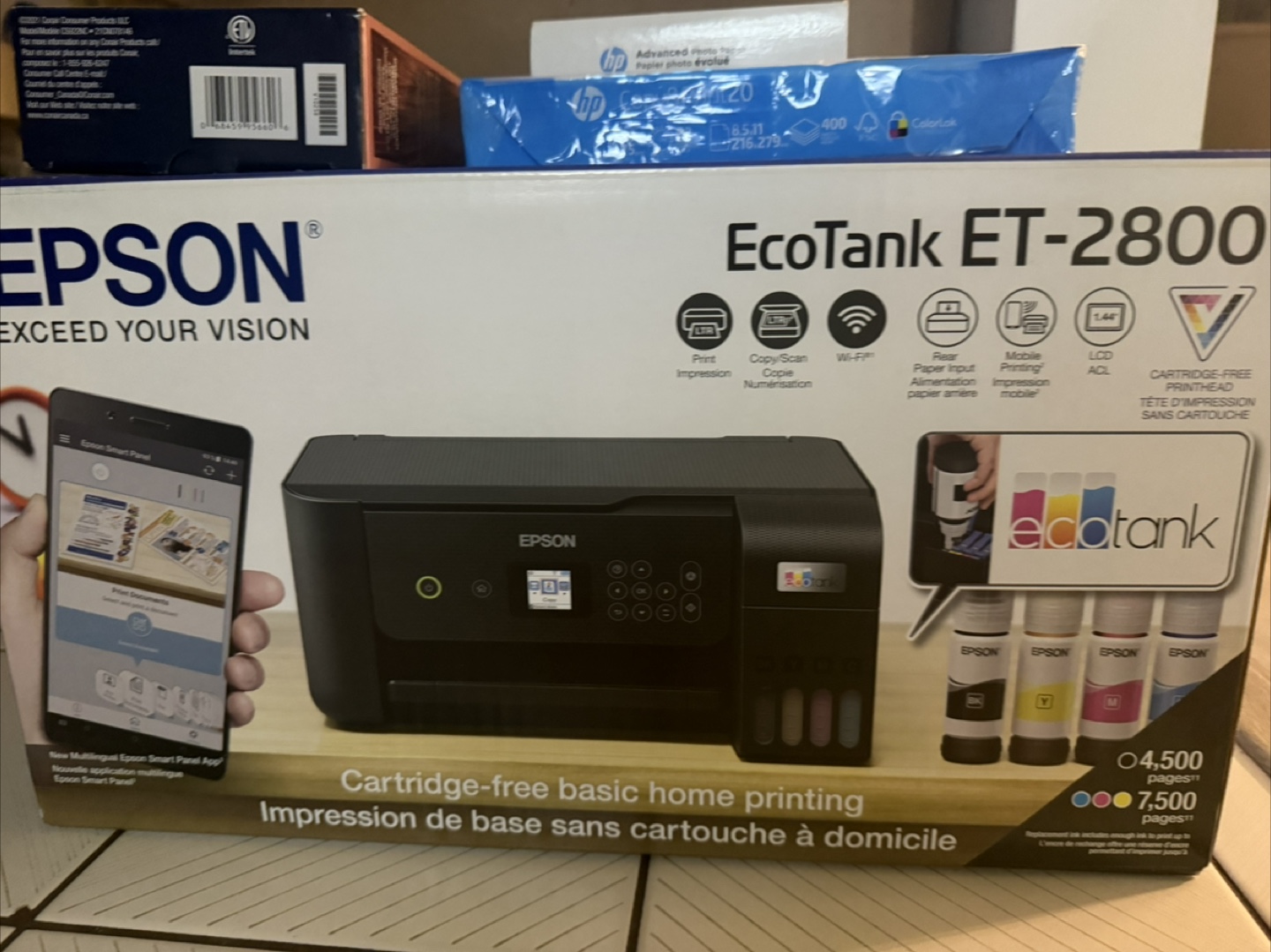 Epson EcoTank ET-2800 Printer - Cartridge Free