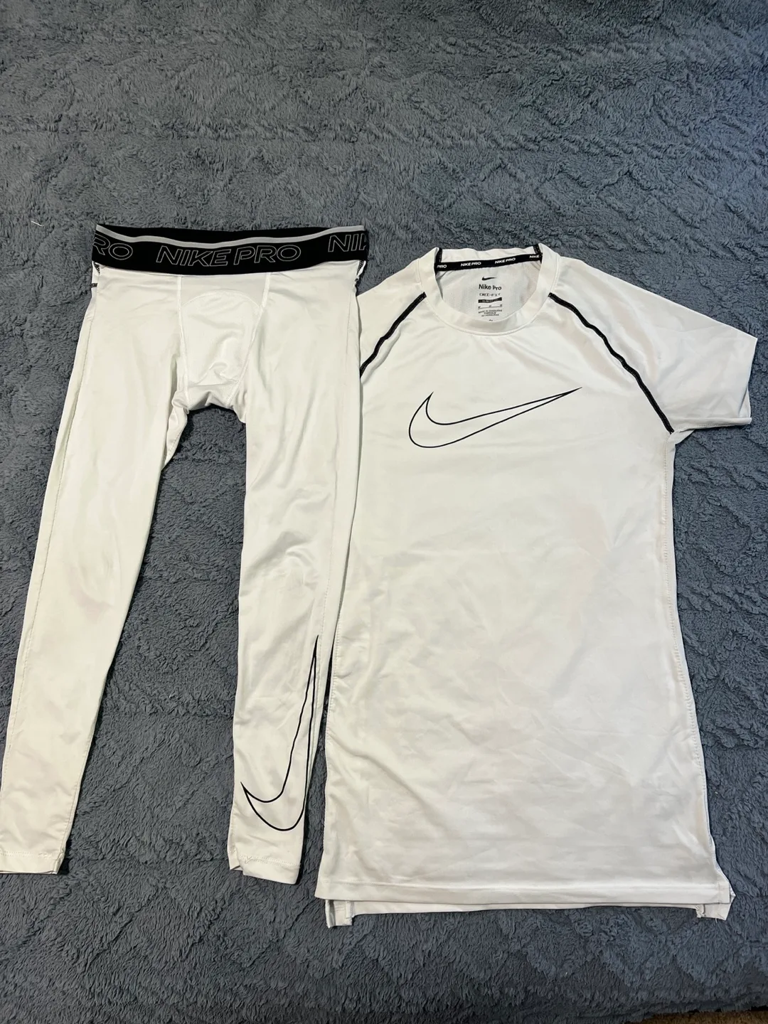 Nike Pro White Compression Set thumbnail