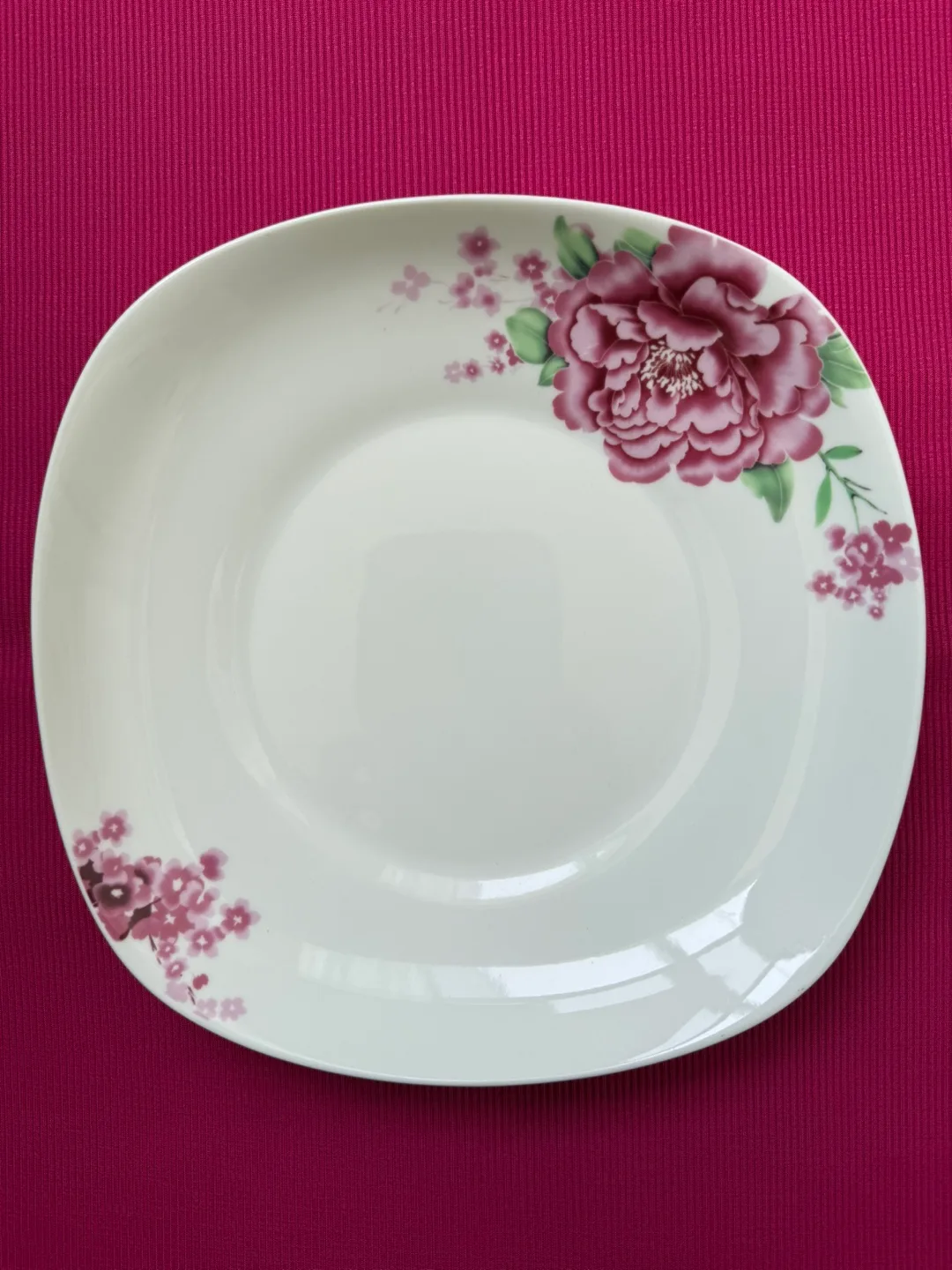 Floral Decorative Plate - 🆕 thumbnail