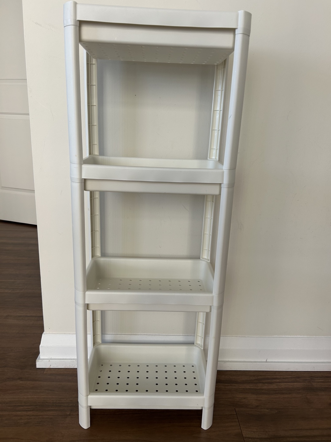 IKEA Vesken White Shelf Unit