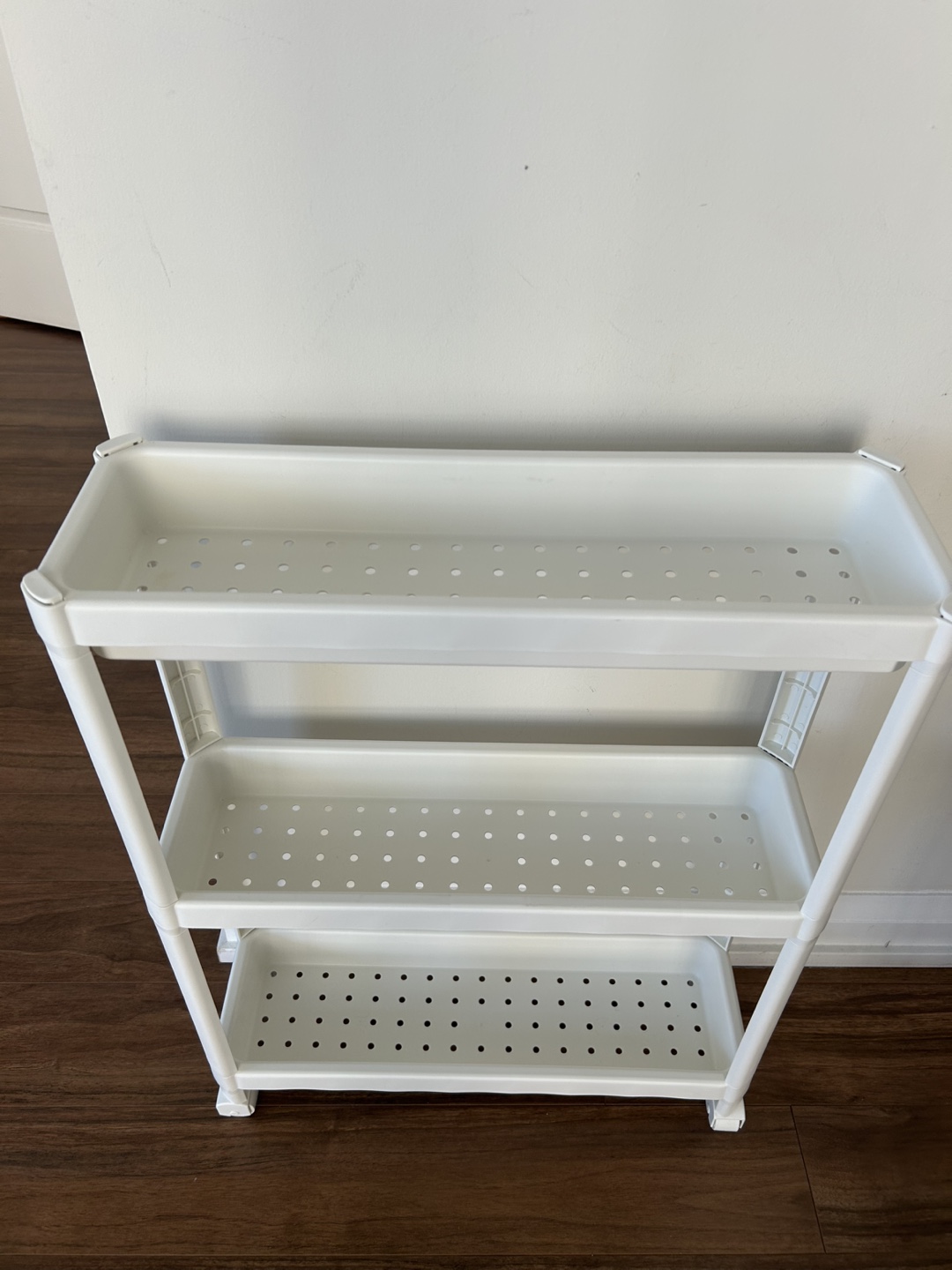 Ikea Vesken White Shelf Unit
