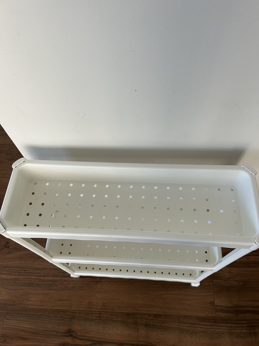 Ikea Vesken White Shelf Unit - photo 2