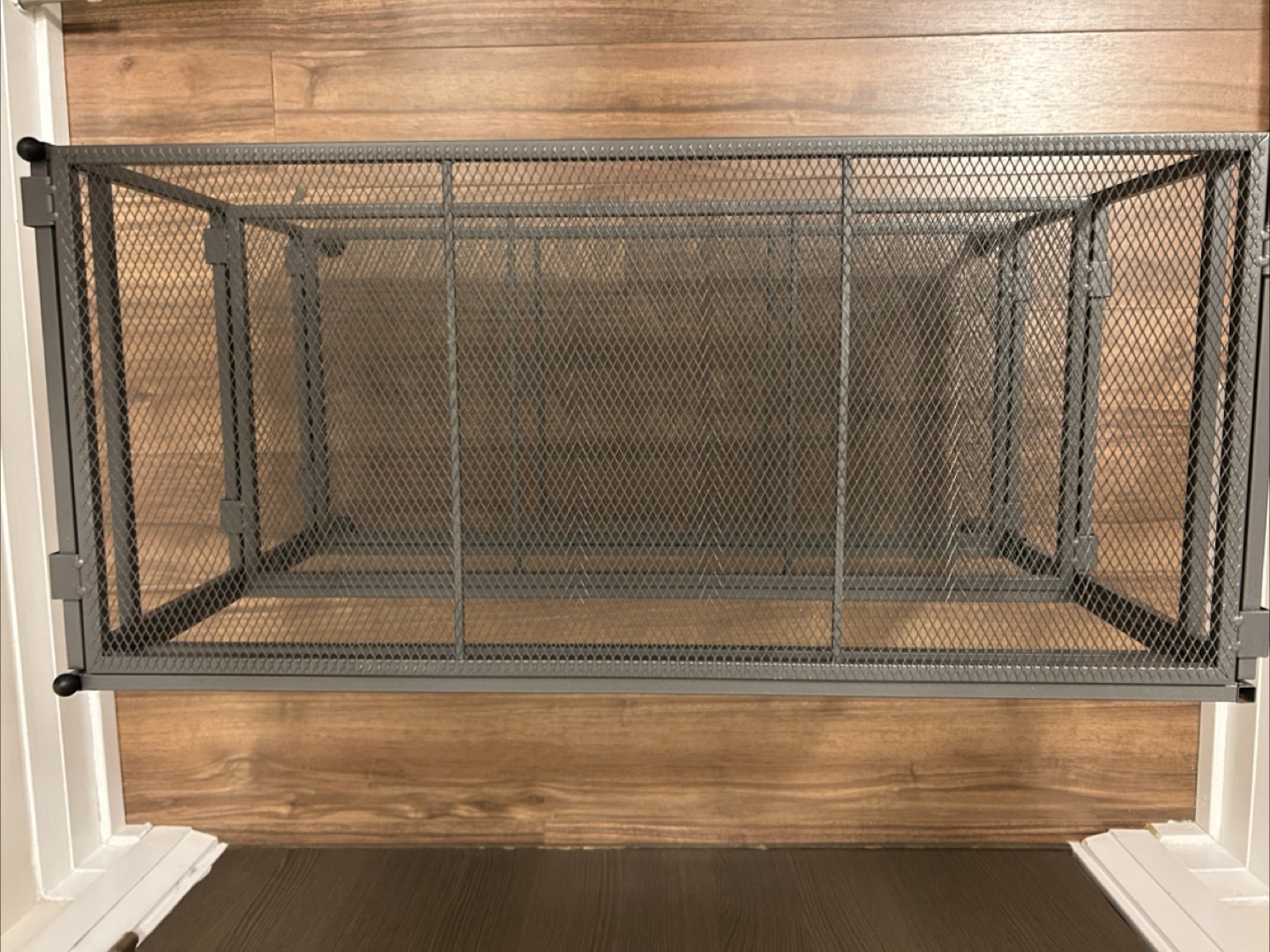 Metal Mesh 3-Tier Shoe Rack - Grey - photo 2